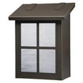 thumbnail image 1 of Americas Finest Lighting AF-3131-BZ-WW Window 14 Verical Mailbox, Wispy White - Architectural Bronze, 1 of 1