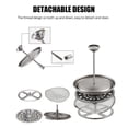 thumbnail image 6 of cup,Maker With Lid 750ml Coffee Cup Lid Pot French Press Pot Coffee Cup French With Lid Adben 750ml Pot Pot Iuppa Laoshe With Handles Pot 750ml, 6 of 7