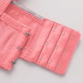 thumbnail image 4 of Women Lightweight Lace Bra V Neck Wireless Push up Bras Breathable Comfy Daily Tops, 4 of 6