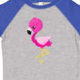 thumbnail image 4 of Inktastic Cute Flamingo, Little Flamingo, Pink Flamingo Girls Toddler T-Shirt, 4 of 5