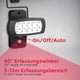 thumbnail image 4 of Luz De Pared Solar De Tipo Dividido Lámpara De Jardín De Inducción Led Luz De Inundación Impermeable Methold HA031079-00, 4 of 6