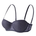 thumbnail image 3 of Loopsun Women Demi Cup Underwire Bra Lace Push Up Comfortable Daily Wear, 3 of 5