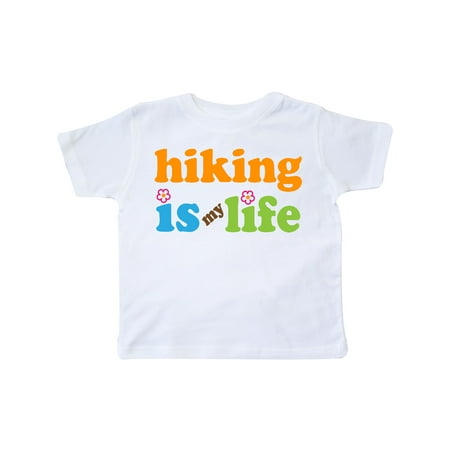 

Inktastic Hiking is my Life Hiker Gift Toddler Toddler Girl T-Shirt