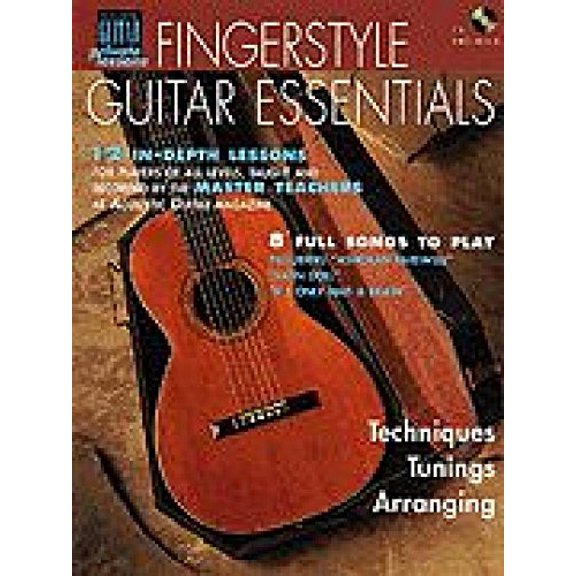 Pre-Owned Fingerstyle Guitar Essentials (Acoustic Guitar Magazine's Private Lessons) (Paperback) 1890490067 9781890490065