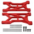 thumbnail image 2 of Accesorios RC, juego de 2 brazos de suspensión trasera de aluminio para coche RC Juego de brazos de suspensión de aleación de aluminio creados magistralmente, 2 of 14