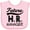 AD-Pink, variant on Inktastic Future HR Manager Boys or Girls Baby Bib