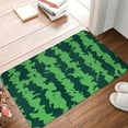 thumbnail image 2 of KLL Green Stripes Of Watermelon Print Front Door Mat Indoor Outdoor Entrance, Non-Slip Mat All-Weather Doormat Indoor Outdoor Rug Patio Porch Entryway Mat, 23.6''x15.7'', 2 of 7