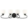 thumbnail image 3 of Livex Lighting 4754-04 Brookside 4-Light Bath Light, Black, 3 of 5