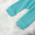 thumbnail image 7 of EnJoCho Summer Outfit for Baby Baby Girls Boys Patchwork Rainbow Long Sleeve Sweatshirt Tops Solid Pants Trousers Outfit Set 2PCS Clothes Child Kids Trendy Fall Winter Clothing Set, 7 of 7
