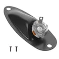 thumbnail image 4 of Prise d'Entrée de Guitare Remplacement Prise Électrique Plaque Douille Pièces de Guitare avec Vis, 4 of 8