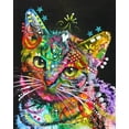 thumbnail image 2 of Dean Russo Collection 12x14 White Modern Wood Framed Museum Art Print Titled - Star Kitten, 2 of 4