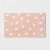 Polka Dot Kids' Bath Rug