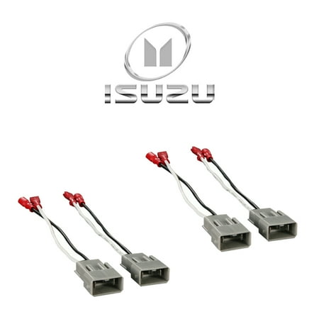 - Fits Isuzu Oasis 1996-1999 Factory Speaker Replacement Connector Harness Package