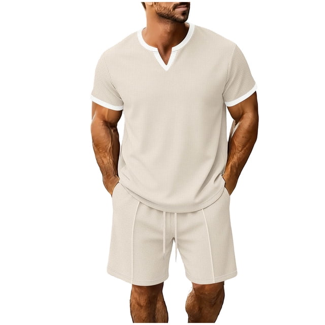Capas de Base de los Hombres de Color Sólido de Manga Larga Cuello Redondo Elástico Desgaste de Fitness, Ciclismo Al Aire Libre para la Comodidad Diaria