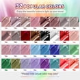 thumbnail image 2 of JODSONE Gel Nail Polish 32 Colors Set, Translucent Jelly Pink, Classic Red Pink Neutral Nude Colors, Soak off Manicure, DIY Nail Art at Home, Gifts for Women, 2 of 9