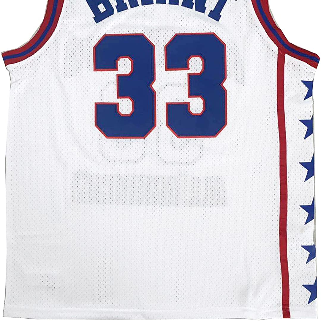 Men's Movie Jersey All American #33 Stitched High school Basketball Jersey  4XL