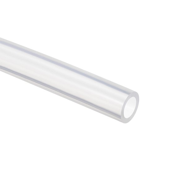 Unique Bargains Silicone Tubing 8mm ID X 12mm OD 16.4ft 5m Flexible Silicon Rubber Tube Clear