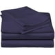 thumbnail image 1 of Juego de Sabanas Tacto Algodón Azul marino Matrimonial Kyuden Home, 1 of 6