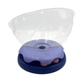 thumbnail image 2 of Cama para gatos tipo cápsula, cama semicircular universal fácil de limpiar para dormir de gatito Púrpura Grande, 2 of 8
