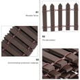thumbnail image 3 of DEEPCRAFF Decorative Small Wooden Fence Coffee For Crafters DIY Projects 4Pack, 3 of 8