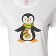 thumbnail image 4 of Inktastic Cute Penguin, Little Penguin, Penguin with Scarf Women's T-Shirt, 4 of 5