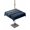 Blue, variant on 60x120 Inch Outdoor Tablecloth with Umbrella Hole Zipper Rectangle Luxury Navy Blue Rectangular Tablecloths Outside Waterproof Golden Contemporary Abstract Patio Table Cloth Cover for Picnic Party