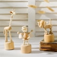 thumbnail image 3 of Decoración hogareña Gwong Eye-llamativo ilustraciones Figurine individual foto de madera accesorios artesanía estatua decoración del hogar Gwong 21082211, 3 of 6