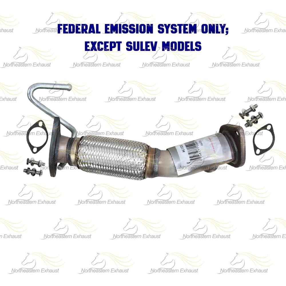 Northeastern Exhaust Front Flex Pipe Fits 2011-2016 Hyundai Elantra 1.8L - Direct Fit | Stainless Steel