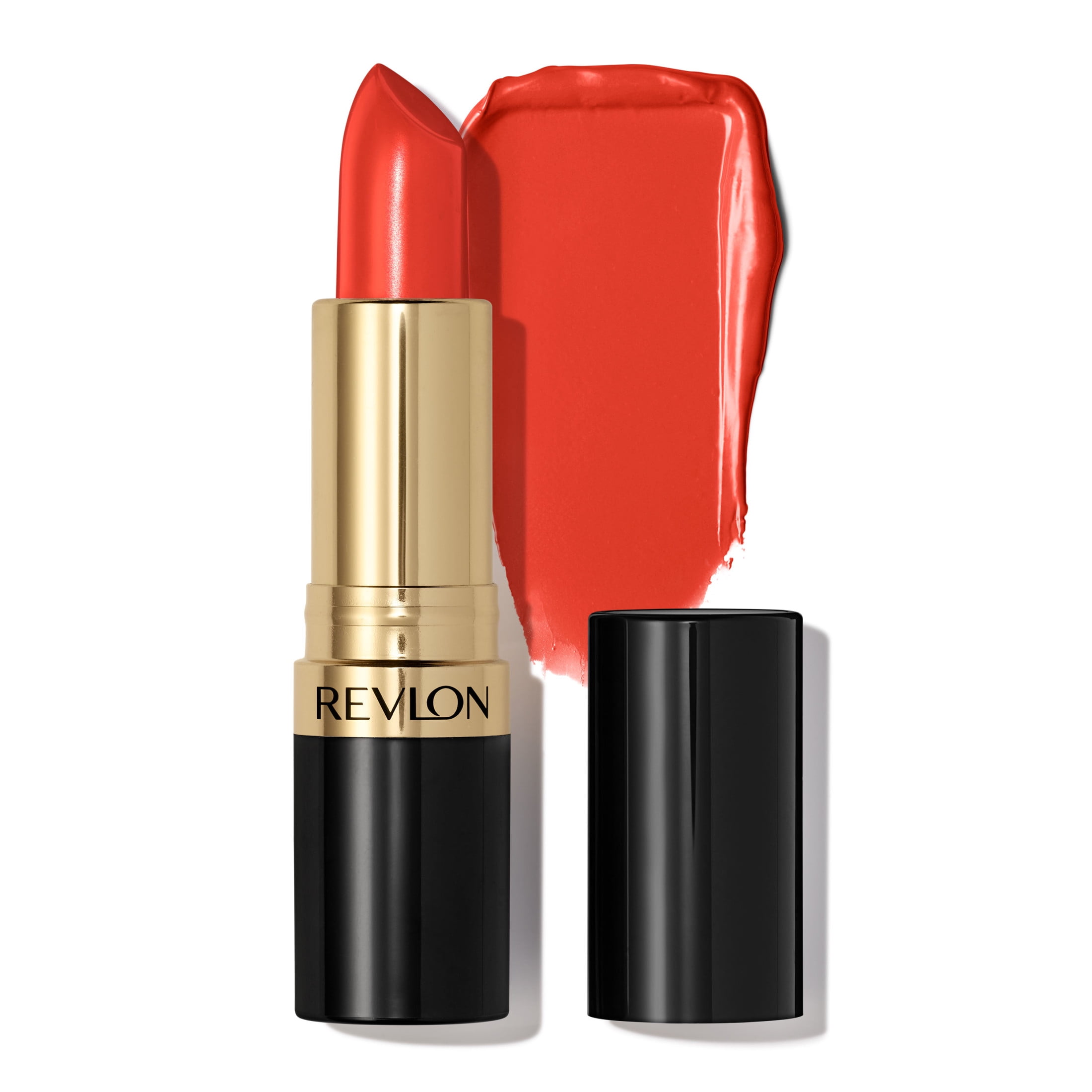 (2 pack) Revlon Super Lustrous Creme Lipstick, Creamy Formula, 750 Kiss Me Coral, 0.15 oz