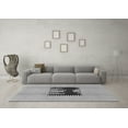 thumbnail image 3 of Ahgly Company Indoor Rectangle Abstract Gray Modern Area Rugs, 3' x 5', 3 of 4