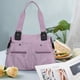 thumbnail image 4 of Bolsos de nylon para mujer Bolsa de viaje de nylon impermeable Bolsos ligeros Bolsa de transporte para hombre y mujer Bolso de nylon para el hombro, 4 of 6