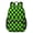 Green and Black, variant on Orange and White Checkered Pattern 17" School Backpacks for Teens,Waterproof Oxford Fabric,S-Shape Padded Straps for School,Travel,Hiking,Camping