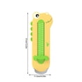 thumbnail image 2 of Qaailabf Dinosaur Foot Measuring Ruler for Kids - Accurate Shoe Size Gauge for Boys and Girls - Lightweight ABS Plastic Foot Measurement Tool - Easy to Use Shoe Sizer with Precise Scale - 31x11.5cm, 2 of 6