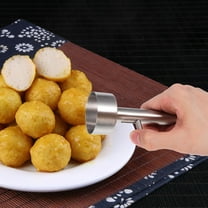 HOMEMAXS Falafel And Meatball Maker Scoop Non-sticky Stainless-steel Meatball Maker Portable Baller
