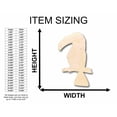 thumbnail image 2 of Unfinished Wood Toucan Bird Jungle Silhouette - Craft- up to 46" DIY 4" / 1/4", 2 of 3