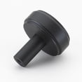 thumbnail image 2 of GlideRite 1-1/2 in. Solid Round Cabinet Knob, Matte Black, 2 of 4