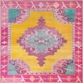 thumbnail image 4 of Unique Loom Timeless Collection Area Rug - Jude (5' 1" Octagon Burgundy/Teal), 4 of 6