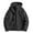 Black, variant on Rain Jacket For Women Outdoor Jacket Waterproof Windproof Single Layer Jacket Recreation Sports Interchange Jacket Windbreaker Zipper Loose Top Long Sleeve Detachable Hooded Coat