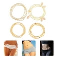 thumbnail image 4 of Miangastore Chaîne de Taille pour Femmes Multi Verre 4 Pcs 15.7X0.6X0.1In, 4 of 8