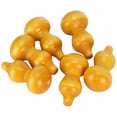 thumbnail image 4 of Gourd Shape Beads,10Pcs Calabash Wooden Small Gourd Decor Diy Gourd Pendant World-Class Design, 4 of 8