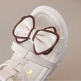 thumbnail image 5 of breaise Girls Bow Gladiator Sandals Toddlers Strappy Open Toe Sandals Summer Flats Shoes with High Back Zipper for Toddler Little Big Kids, 5 of 9