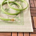 thumbnail image 4 of Safavieh Courtyard Navy Indoor Outdoor Rug - Runner 2'7" x 5', 4 of 5