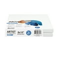thumbnail image 3 of Artist Stretched Canvas, 8"X10", 2 Pack, 100% Cotton Acid Free, White, Deluxe Canvas, For All Skill Levels, 3 of 3