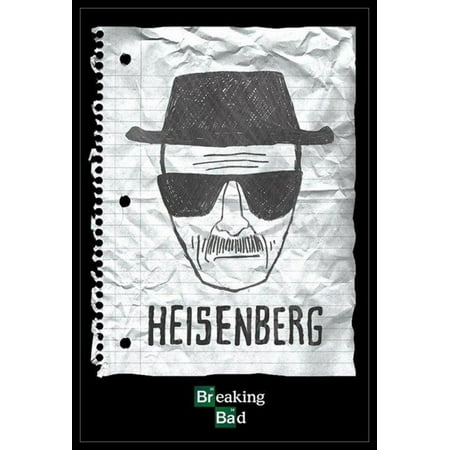 Breaking Bad - Heisenberg Sketch Poster Poster Print