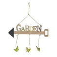 thumbnail image 2 of Riguas Easter Letter Pendant Exquisite Wooden Easter Hanging Pendant with Butterfly Tassel for Home Festival Decor, 2 of 8