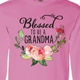 thumbnail image 4 of Inktastic Blessed to Be a Grandma with Flowers Long Sleeve T-Shirt, 4 of 5