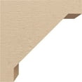 thumbnail image 3 of 5"W x 10"D x 10"H Classic Burlington Rough Cedar Woodgrain TimberThane Corbel, Primed Tan, 3 of 6