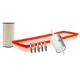 thumbnail image 1 of Kit De Bujías Cobre, Filtro De Aire, Filtro Para Aceite Sintético Y Filtro De Combustible 8 PIEZAS Afinación Sin Aceite Compatible con Bora 2006 A 2010 Volkswagen L5 2.5L, 1 of 3
