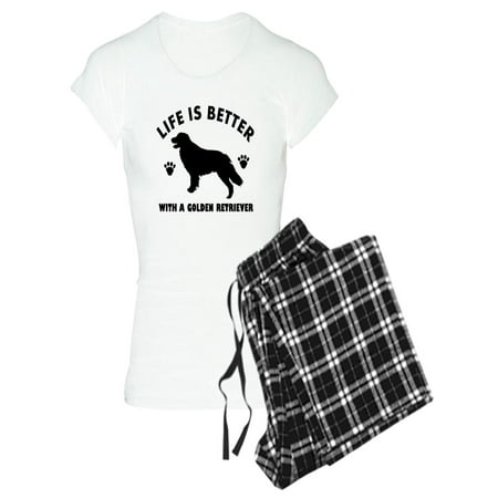 

CafePress - Golden Retriever Breed Design Women s Light Pajama - Women s Light Pajamas