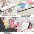 thumbnail image 3 of Pioneer Flower Floral Print Pattern Kitchen Rug Mat,Kitchen Runner Rugs Non Skid Washable,Decorative Kitchen Floor Mats for Kitchen,Sink,Laundry,17"X47", 3 of 5